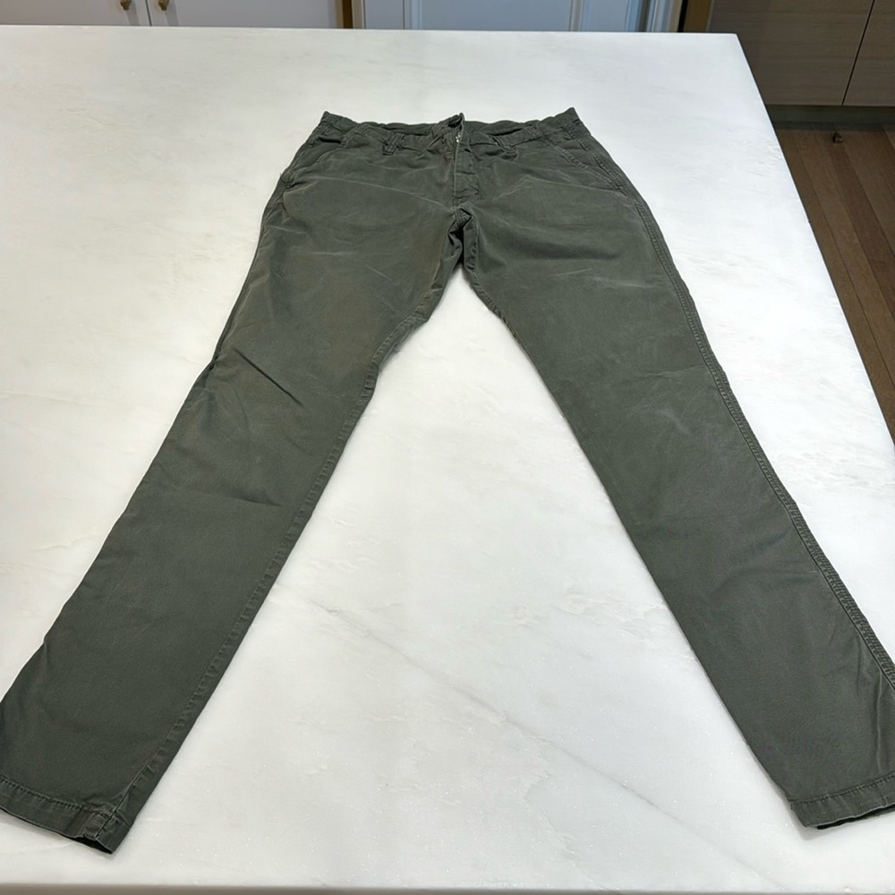 Good Man Brand dark green pants